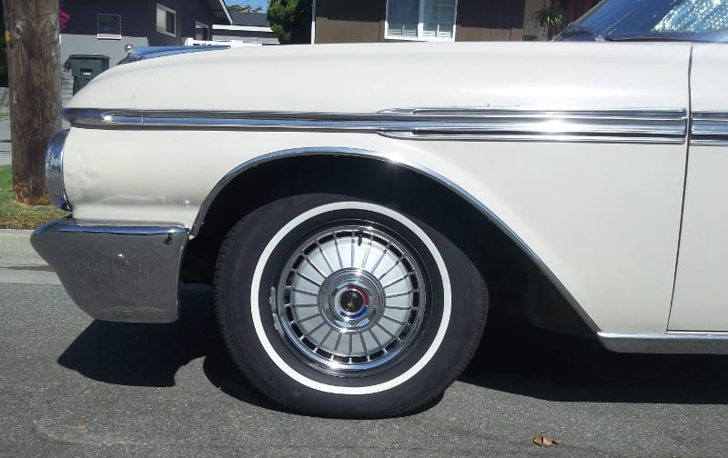 Curbside Classic: 1962 Ford Galaxie 500 Town Sedan - Chrome Spears and Gunsights 7 bright trim 2