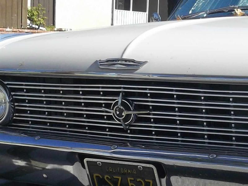 Curbside Classic: 1962 Ford Galaxie 500 Town Sedan - Chrome Spears and Gunsights 8 bright trim 3