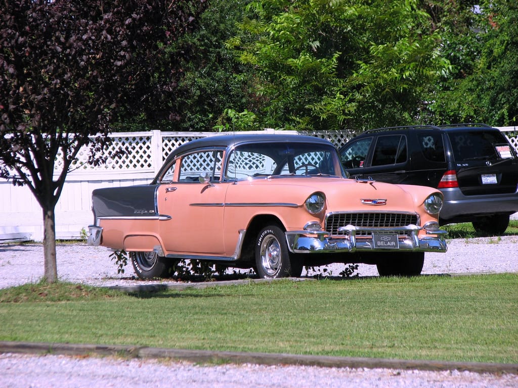 CJMuller has come across the work of some North Carolina artists who’ve had their fill of what seems to have begun life as a ’55 Chevy.  Their solution appears to [&hellip;]