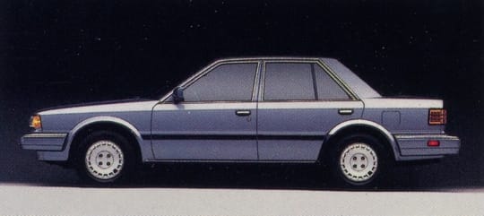 1982 Nissan Stanza: Queen Dork -- A Car That Embraced Its Inner Nerd 11 nissan_stanza_gxe_sedan_blue_profile_1988