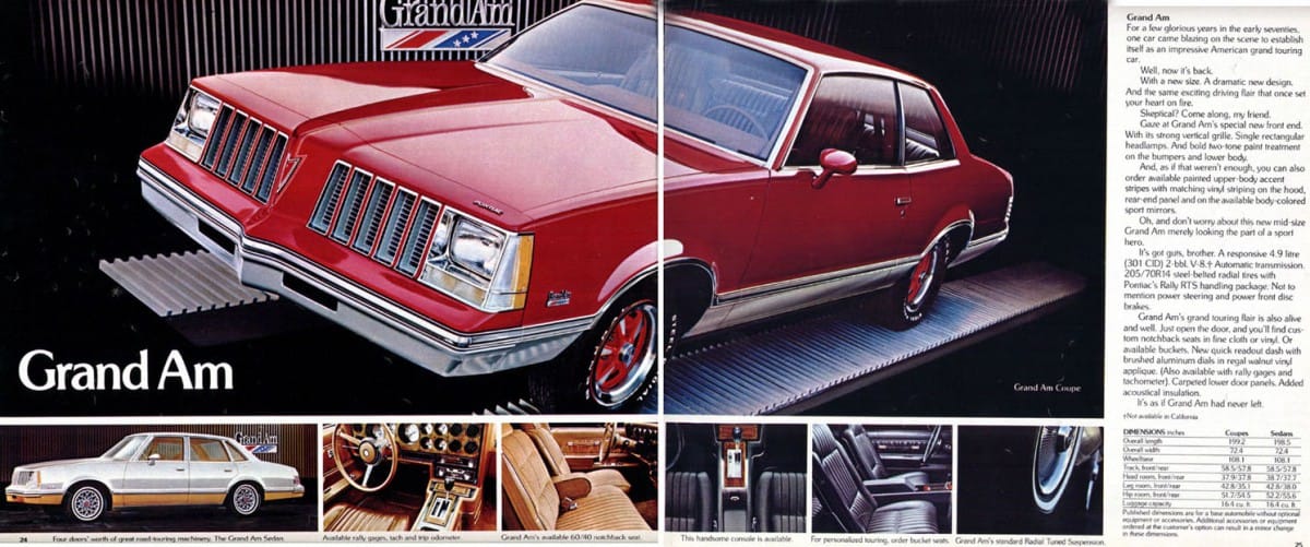 GrandAm1978brochure