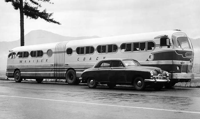 Bus Stop Classic: 1958 Kässbohrer Setra Continental Trailways Super Golden Eagle - Strike Two For The Articulated Highway Bus 2 Kaiser 1946