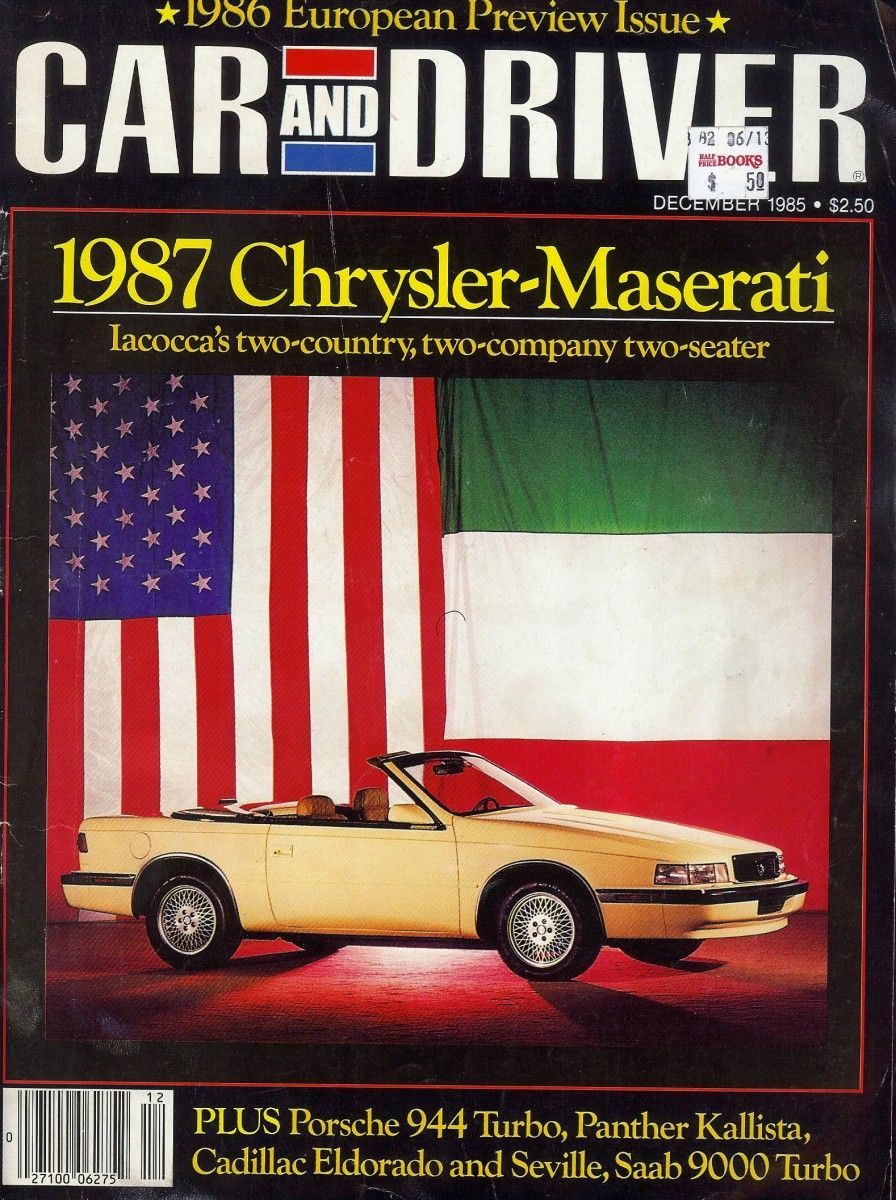 “The best looking Italian to show up in this country since my mother came over,” is how Mr. Iacocca describes the infamous TC by Maserati in this December 1985 interview [&hellip;]