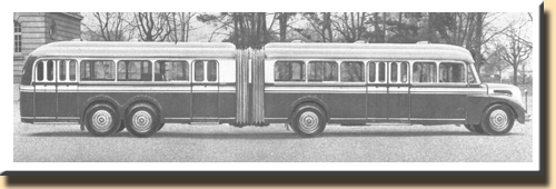 Bus Stop Classic: 1958 Kässbohrer Setra Continental Trailways Super Golden Eagle - Strike Two For The Articulated Highway Bus 12 Setra 1952 articulated bus 1_gelenk