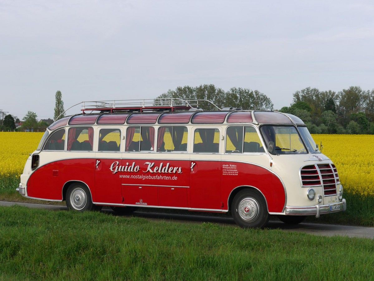 Bus Stop Classic: 1958 Kässbohrer Setra Continental Trailways Super Golden Eagle - Strike Two For The Articulated Highway Bus 13 Setra S-8 1951