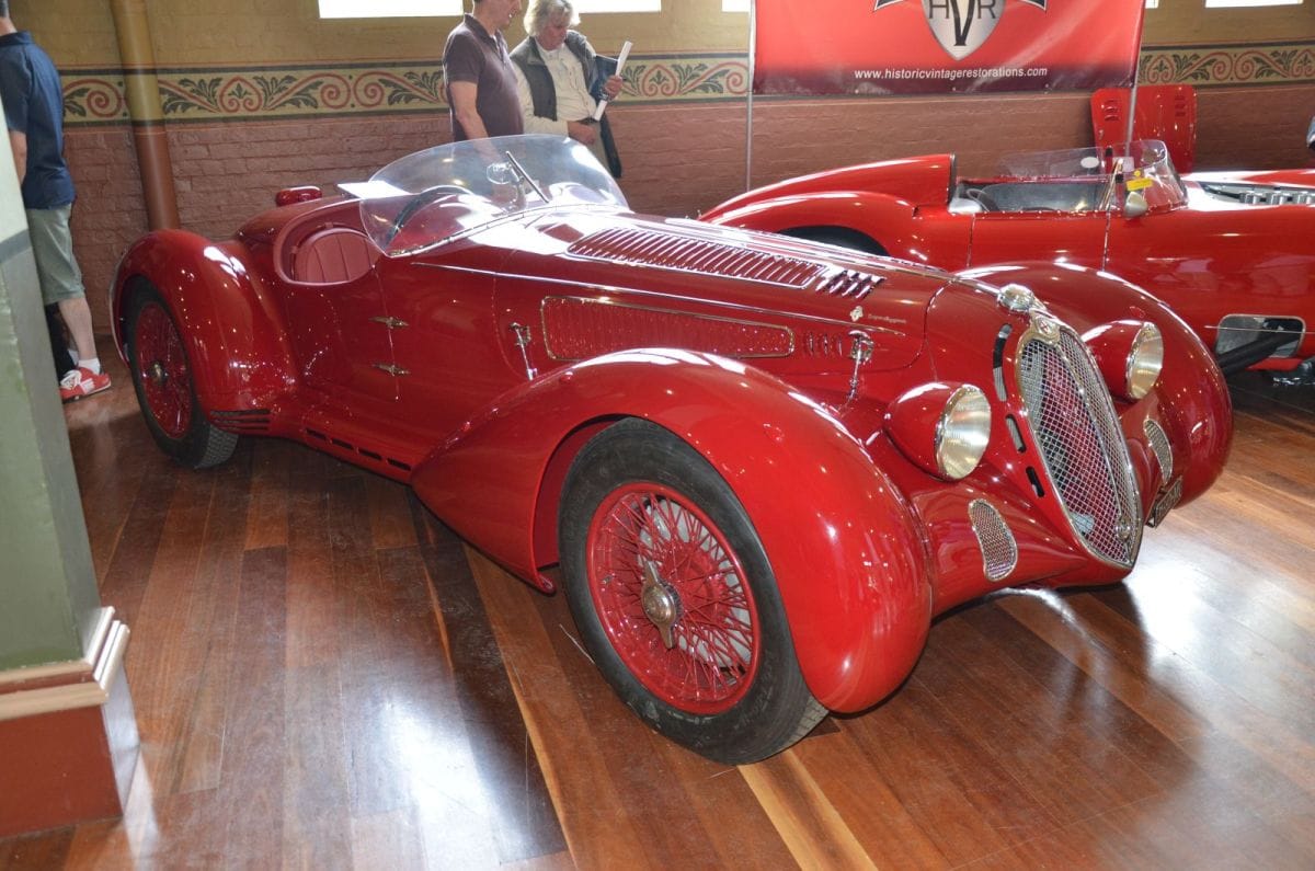 Car Show Classics: Motorclassica Mini Meet-Up 5 1938 Alfa Romeo 6C2300MM spider