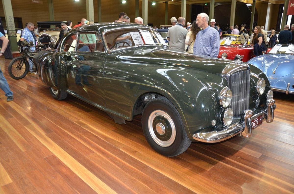 Car Show Classics: Motorclassica Mini Meet-Up 7 1954 Bentley Continental R front