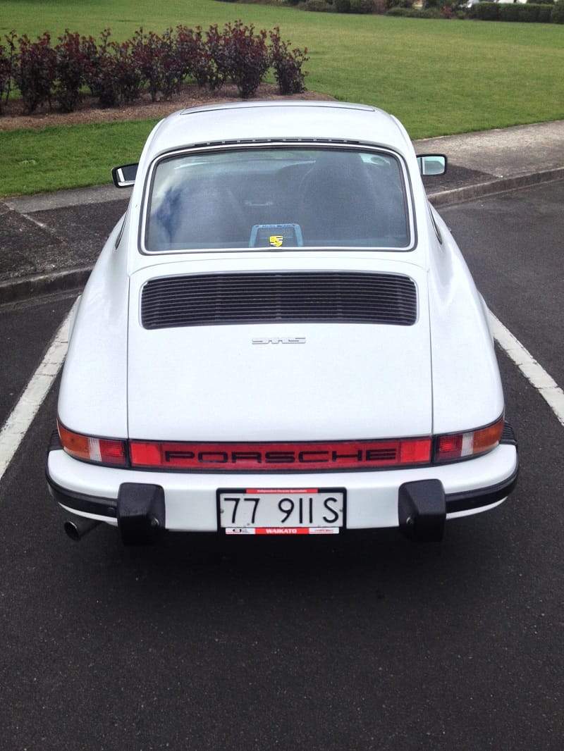 Curbside Capsule: 1977 Porsche 911S - 18 Years Chasing The One That Finally Didn't Get Away! 5 1977 Porsche 911S white b