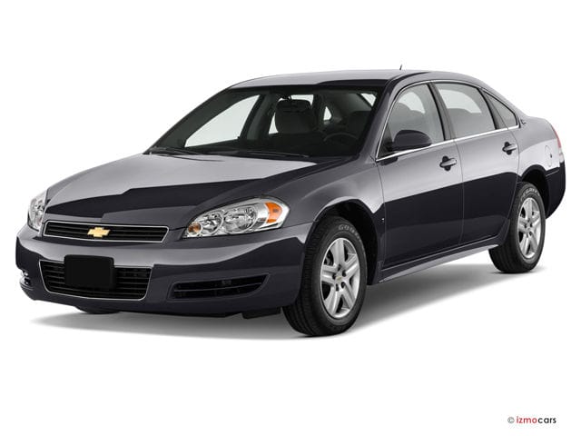 Curbside Rental Service: 2013 Toyota Camry LE - Rebel Without a Clause 11 2012_chevrolet_impala_angularfront