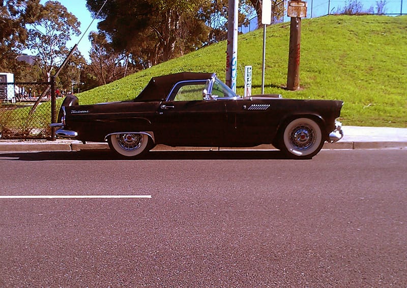 (first posted 10/20/2014)    The first generation Thunderbird has never been a car I’ve paid much attention to, but seeing this one outside a European car show in its patinated [&hellip;]