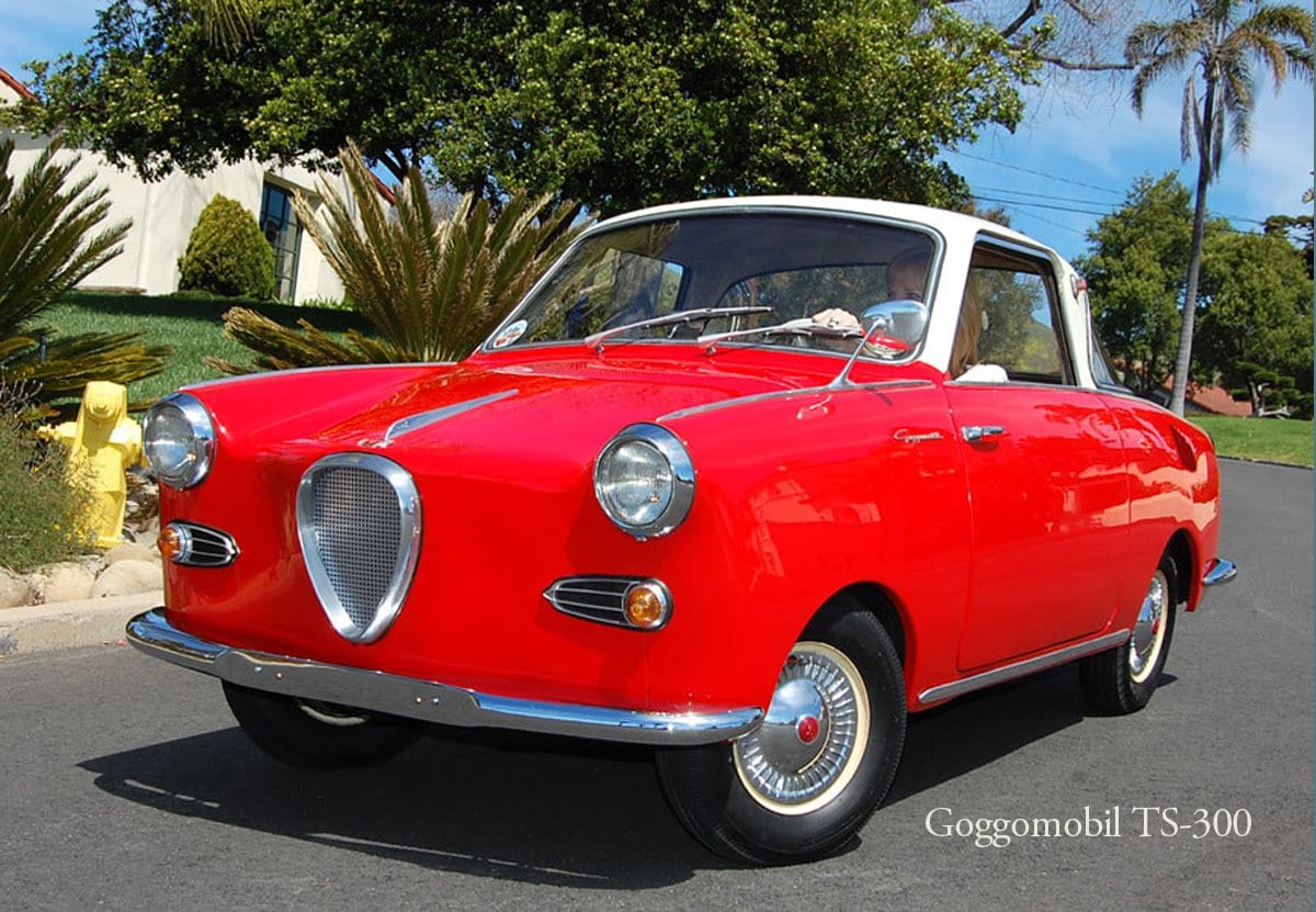 (Welcome our newest Contributor/Photoshopper “Barko”, whom I recruited from the comments thanks to his photoshop of a denuded 1960 Valiant. Barko actually owned one of these charming Goggo coupes, but [&hellip;]