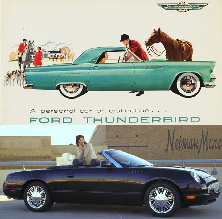 The Native American Thunderbird is a mythological supernatural winged creature of extraordinary power and strength, capable of shape-shifting. The Ford Thunderbird had none of those qualities, except for the shape-shifting [&hellip;]