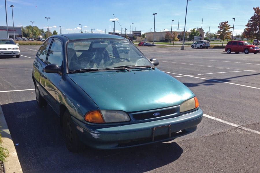 Curbside Classic: 1996 Ford Aspire – OMG, I Found Another One 1 1996 Ford Aspire (2) e