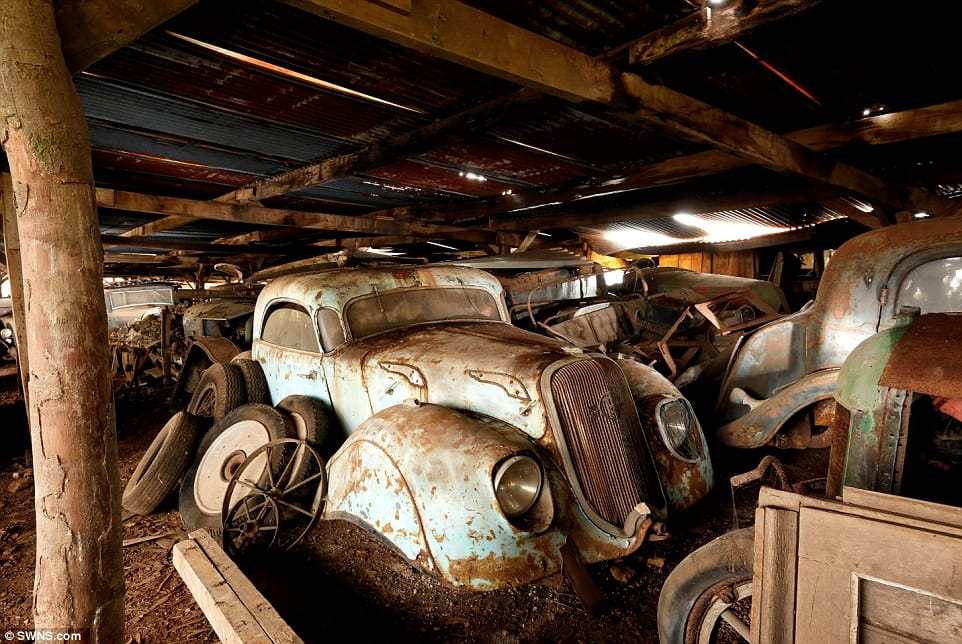 Sixty Classics Stashed Away In Grandpa's Farm Sheds To Be Auctioned 6 BF 6