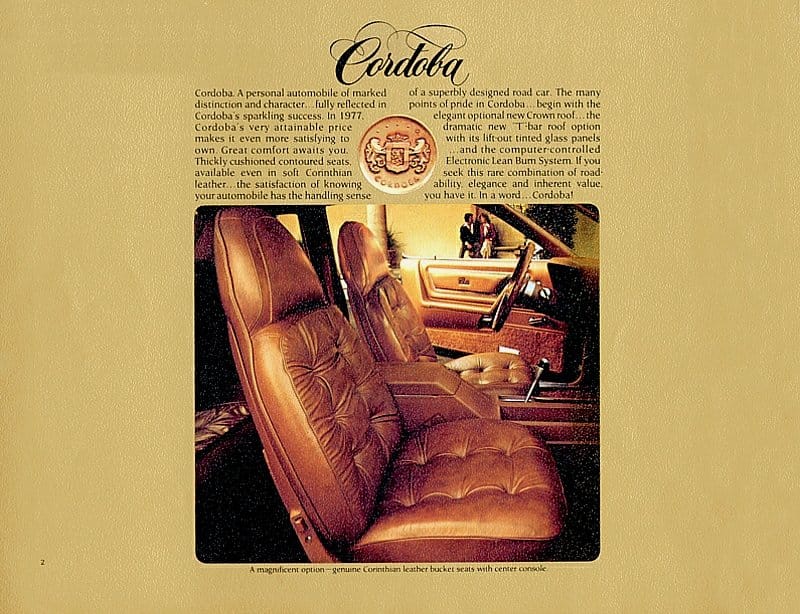 1977 Chrysler Cordoba With Original Checkmate Interior - No Cuero Corintio? 2 1977%20Chrysler%20Cordoba-02