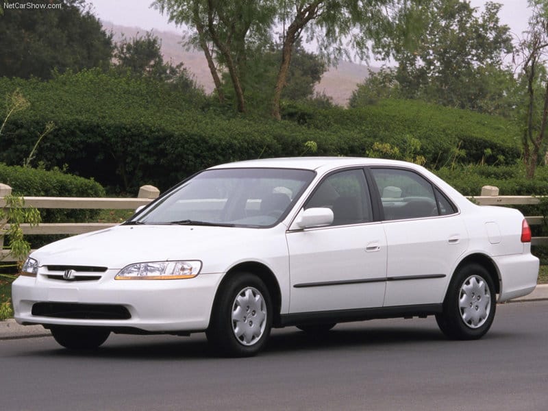 1998 Accord white