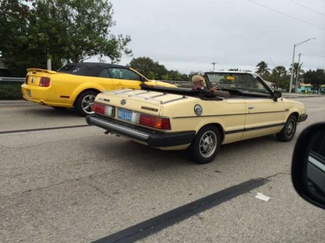 I’ve never seen one of these before. Were they aftermarket, like American Sunroof Conversions or factory? Tried to talk to the guy, but spooked him! Off he goes…Sorry for the [&hellip;]