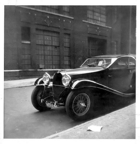 Vintage Cohort Outtake: Bugatti Type 57 – Shot Curbside in NYC, 1959 posted at the Cohort by monteverde3 Ever wonder what curbside car spotters noticed and shot in 1959?