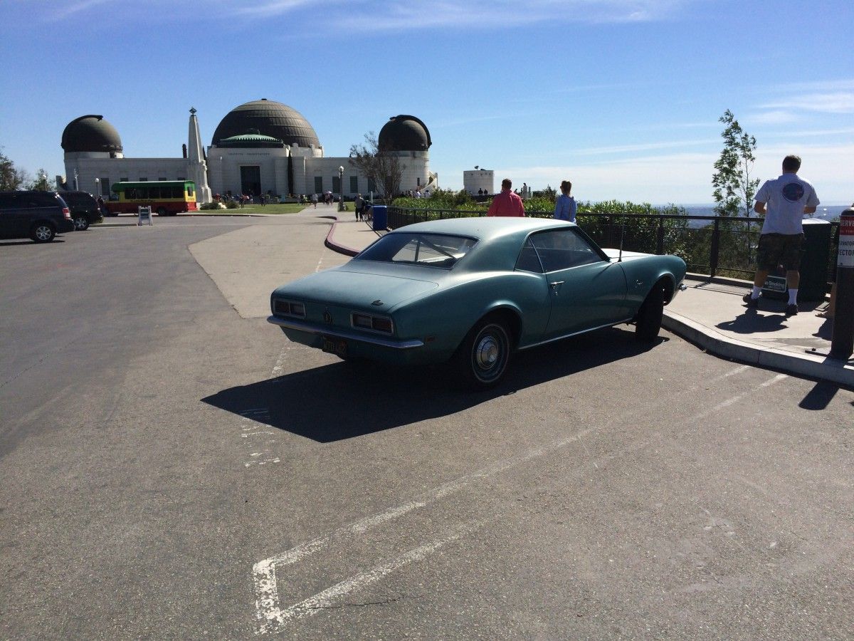 chevy camaro - griffith park