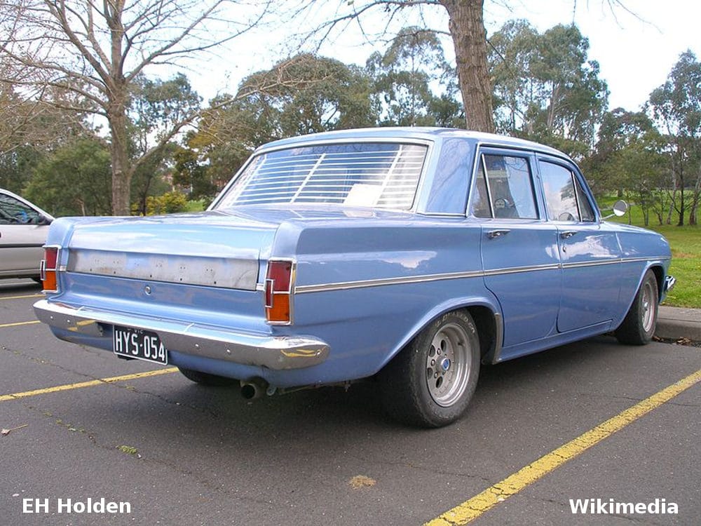 Curbside Classics: The EJ (1962-3) and EH (1963-5) Holdens - The Aussie 1950's Chevrolets 12 08_holden_eh_rear