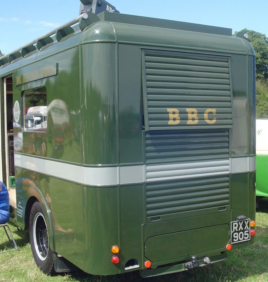 Carshow Outake: 1955 Austin Loadstar BBC Outside Broadcast Van - Smile, You're On Candid Camera! 5 1955 austin loadstar-1