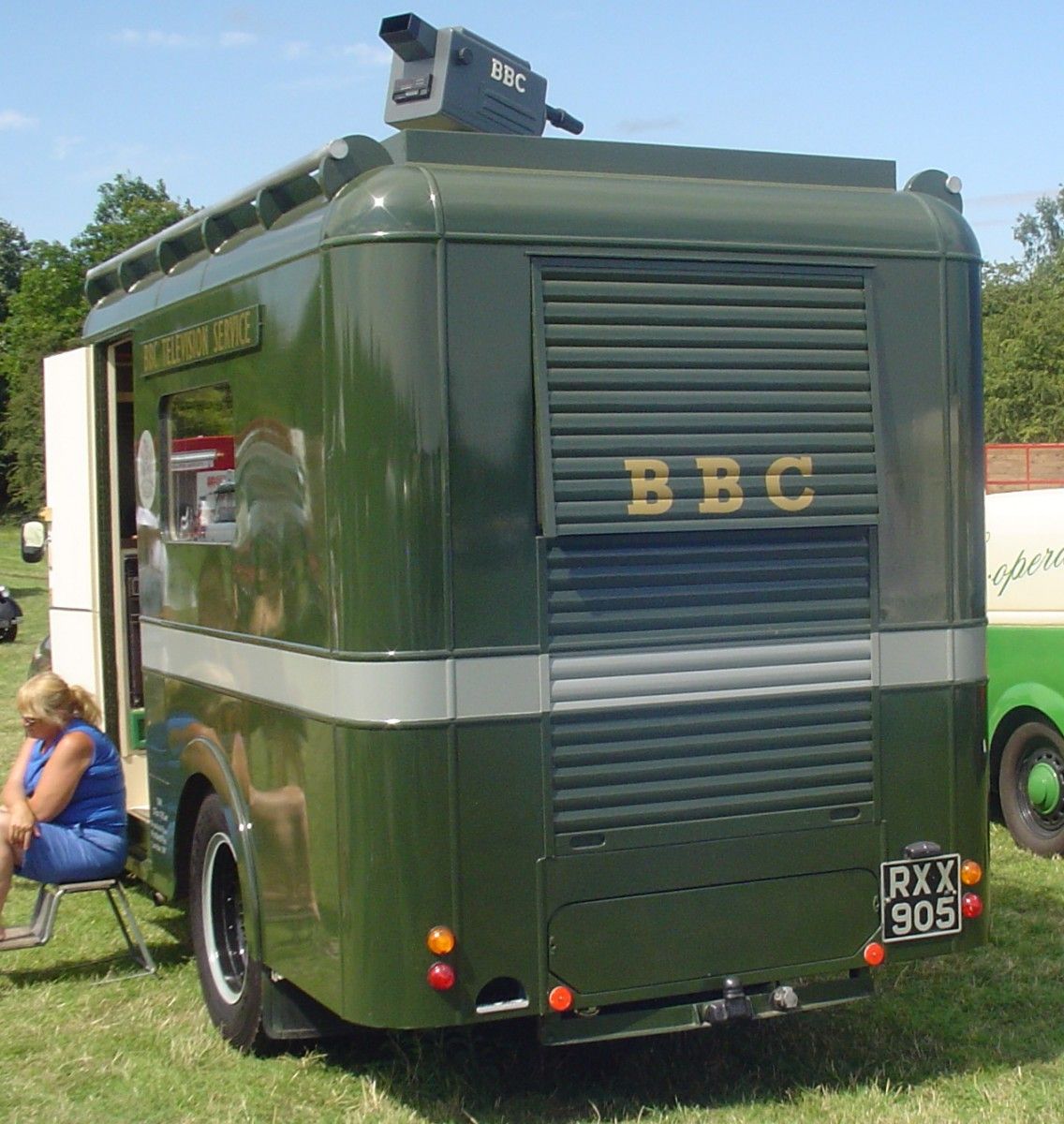 Carshow Outake: 1955 Austin Loadstar BBC Outside Broadcast Van - Smile, You're On Candid Camera! 2 1955 austin loadstar-2
