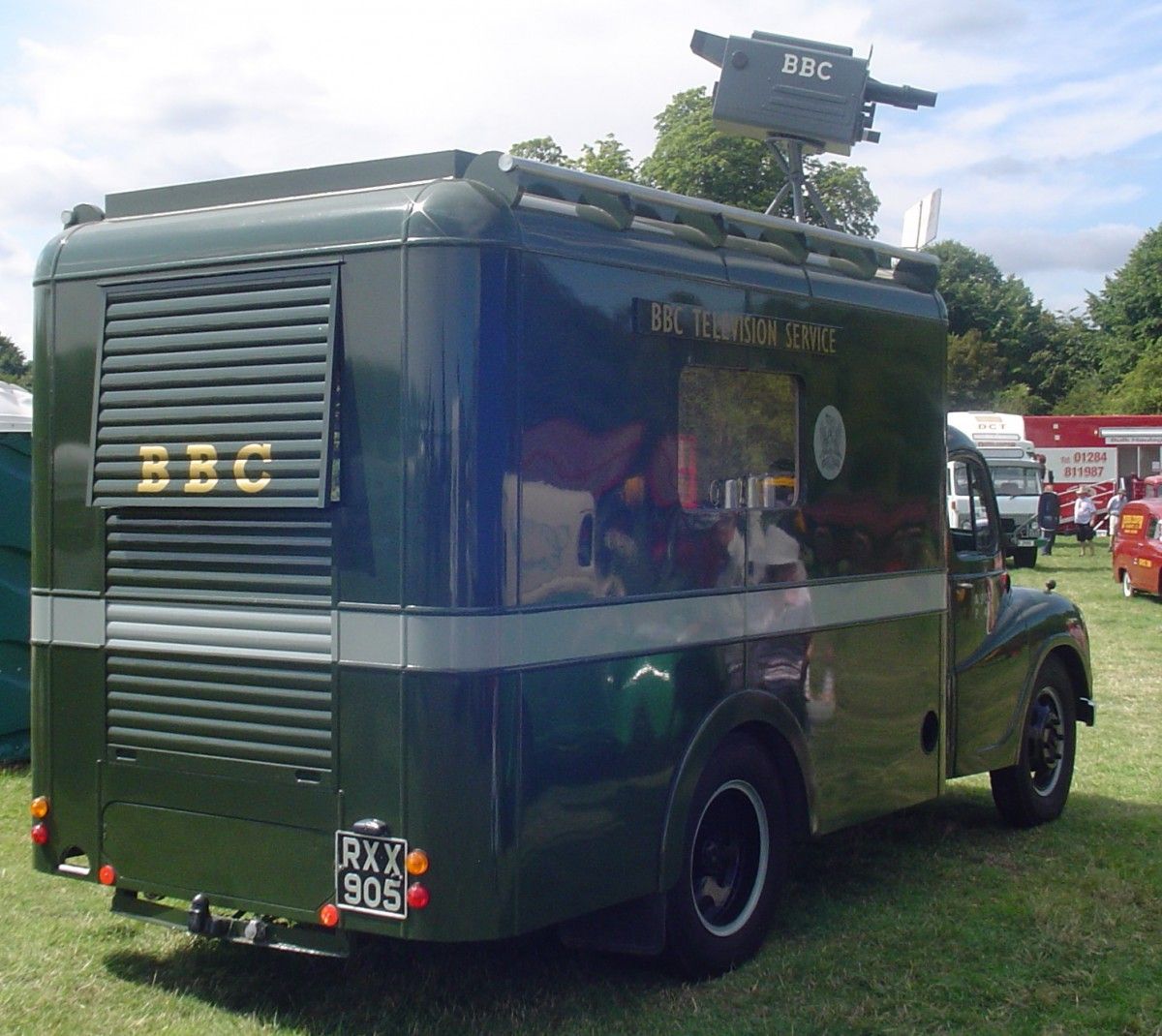 Carshow Outake: 1955 Austin Loadstar BBC Outside Broadcast Van - Smile, You're On Candid Camera! 6 1955 austin loadstar-5