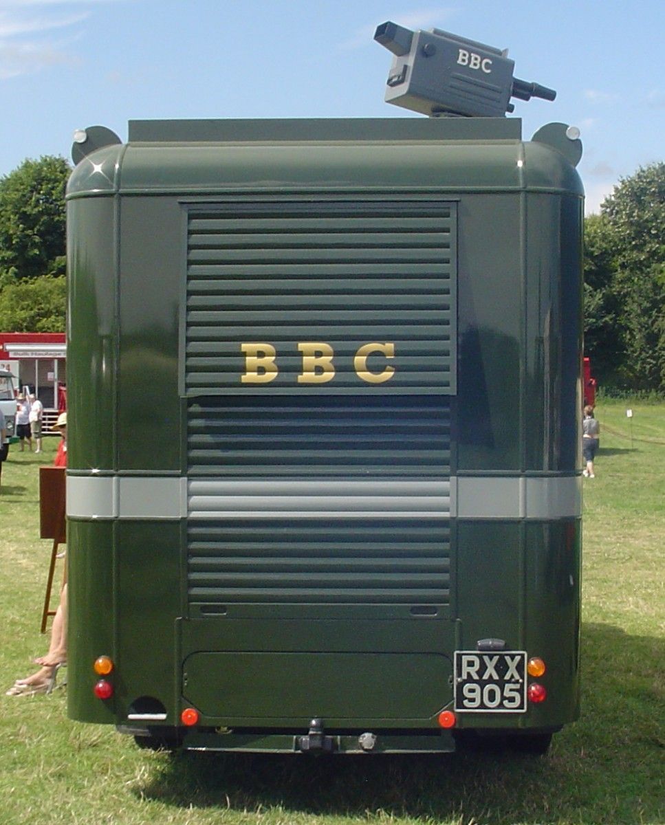 Carshow Outake: 1955 Austin Loadstar BBC Outside Broadcast Van - Smile, You're On Candid Camera! 7 1955 austin loadstar-6