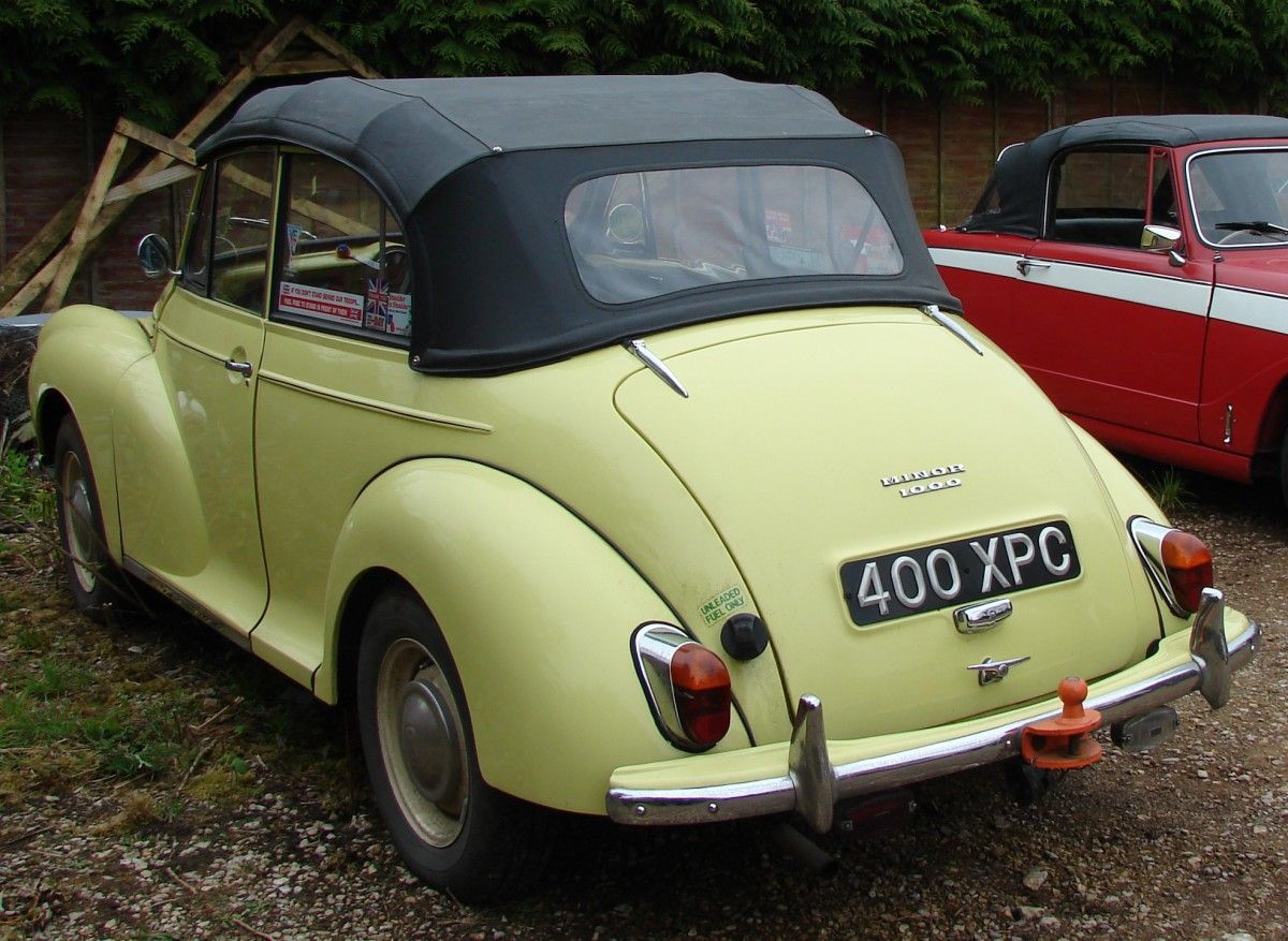 Carshow Classics: FBHVC Drive It Day – So, We Went To The Pub! 3 1962morrisminortourer-1