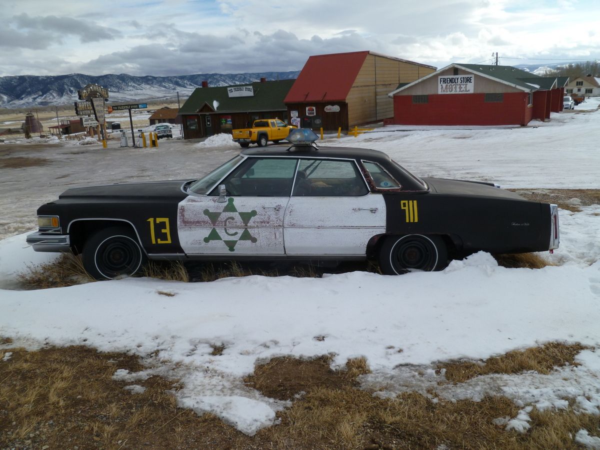 Taking the kids snowboarding at Snowy Range Ski Resort in Wyoming a while back, we ran across this Cadillac in the town of Centennial, WY at the foot of the [&hellip;]