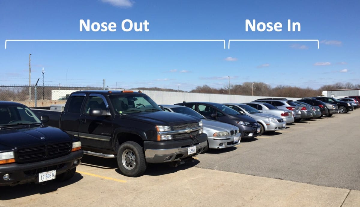 So are you a “nose-in-er,” or a “nose-out-er?” Or, perhaps, one of those people that take up two spaces (grrr)? Anyway, I’ve noticed that pickups are almost always parked nose-out [&hellip;]