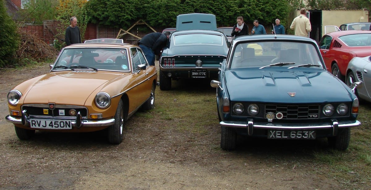 Carshow Classics: FBHVC Drive It Day – So, We Went To The Pub! 15 rover2200tc mgbgt