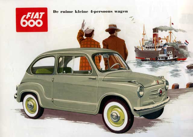 Curbside Classic: Fiat 600 - The 500's Older, Bigger And More Influential Brother 3 fiat 600-1956