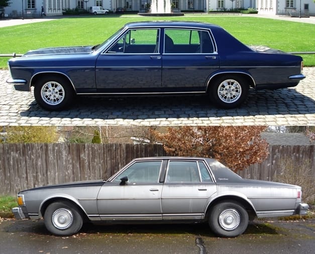 Curbside Classic: 1979 Chevrolet Caprice - GM's Greatest Hit #2 8 CC 13 Opel Caprice duo