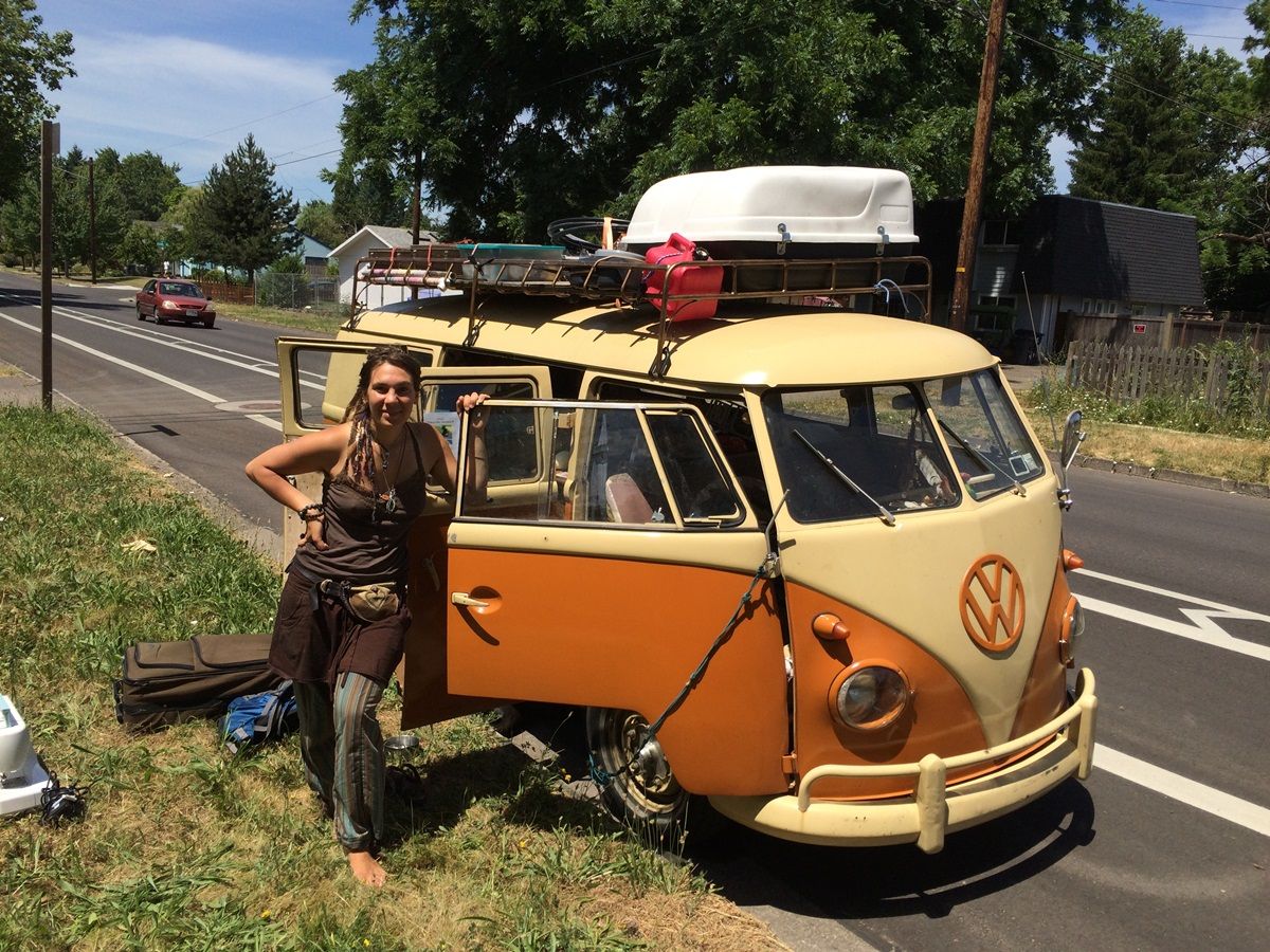 Curbside Classic: 1960 VW Bus - On The Road And On The Bus; Three Years, 40,000 Miles And Three Engines, So Far 1 CC 249 011 1200