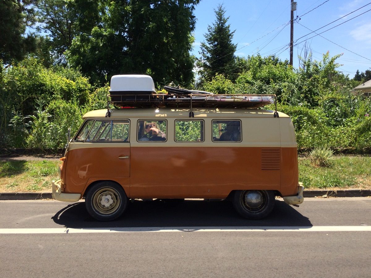 Curbside Classic: 1960 VW Bus - On The Road And On The Bus; Three Years, 40,000 Miles And Three Engines, So Far 8 CC 249 021 1200