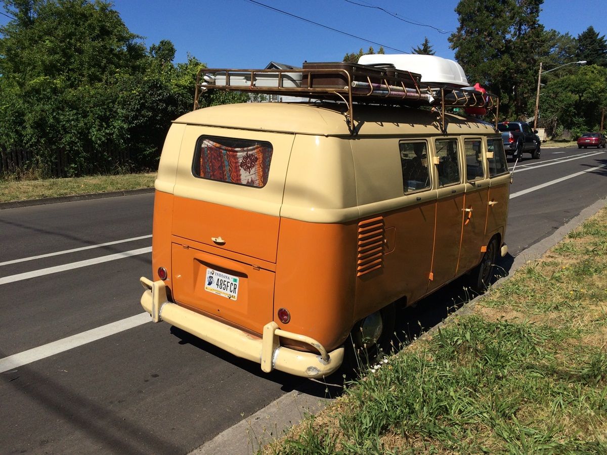Curbside Classic: 1960 VW Bus - On The Road And On The Bus; Three Years, 40,000 Miles And Three Engines, So Far 13 CC 250 088 1200