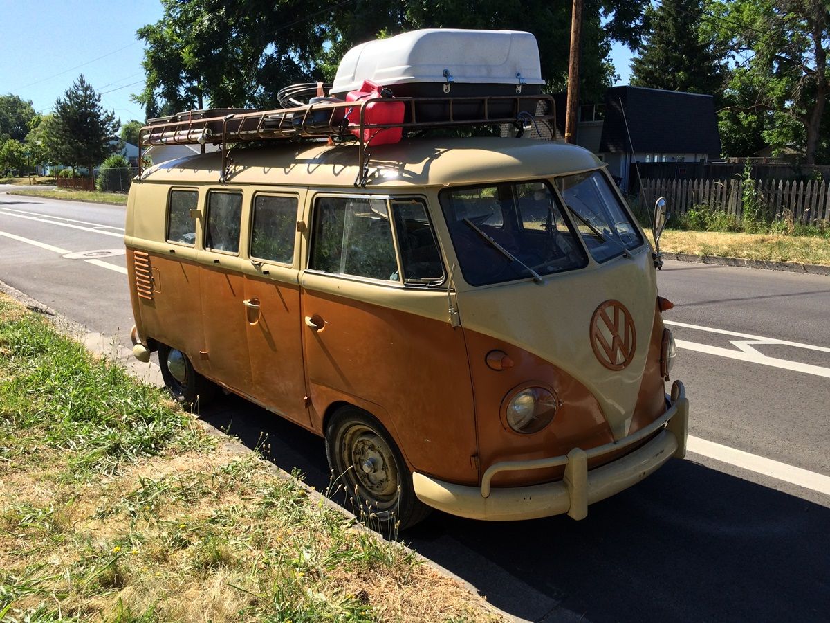 Curbside Classic: 1960 VW Bus - On The Road And On The Bus; Three Years, 40,000 Miles And Three Engines, So Far 14 CC 250 091 1200