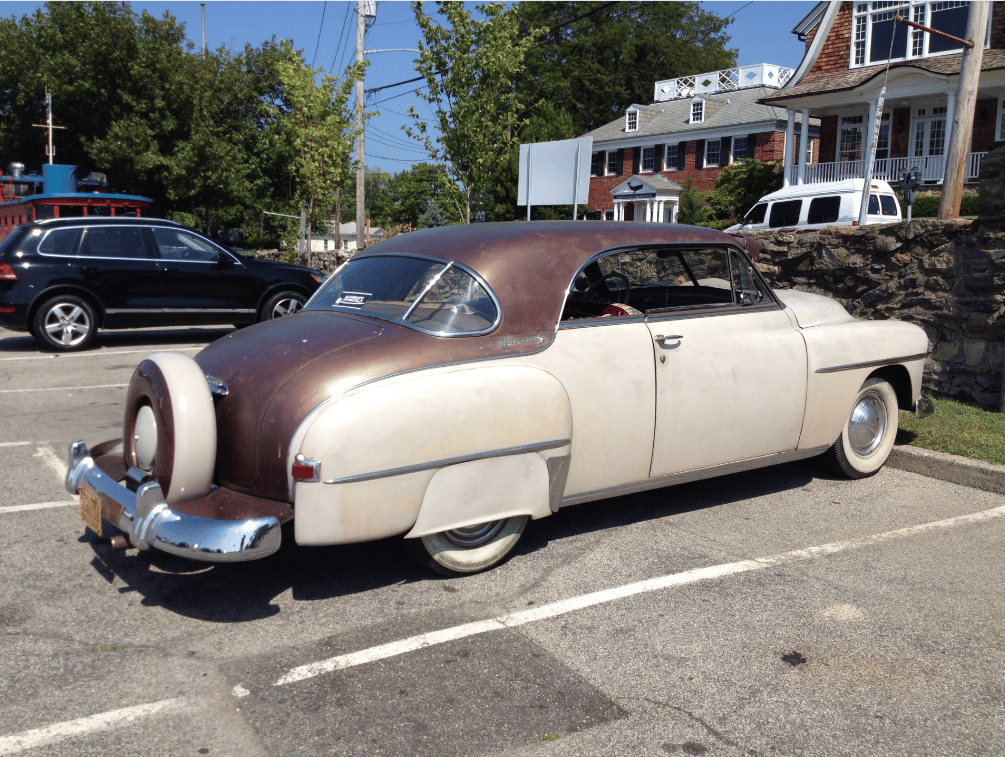 &nbsp; William Rubano posted shots of a car that I have no memory of ever seeing before: a 1952 Plymouth Cranbrook Belvedere Coupe. Needless to say, it has a quite [&hellip;]