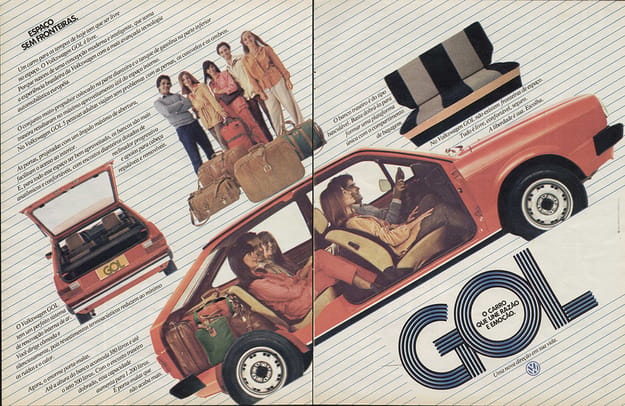 Automotive History: Volkswagen Gol - The Difficult Mission to Replace a Legend 12 VW Gol ad
