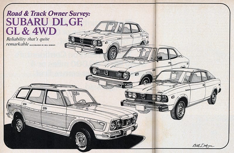 Vintage Owner Survey: Subaru DL, GF, GL & 4WD This is an interesting survey R&T held among Subaru owners- would the results be similar today?