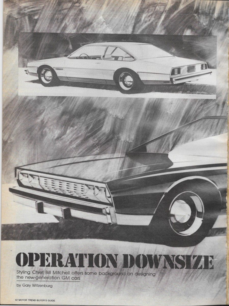 Vintage Reviews: 1977 Chevrolet Caprice - Downsized By Design 1 77CapriceMTdesignBGp1