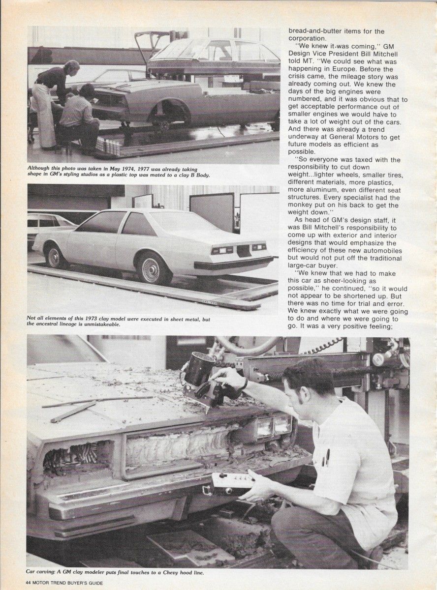 Vintage Reviews: 1977 Chevrolet Caprice - Downsized By Design 3 77CapriceMTdesignBGp3
