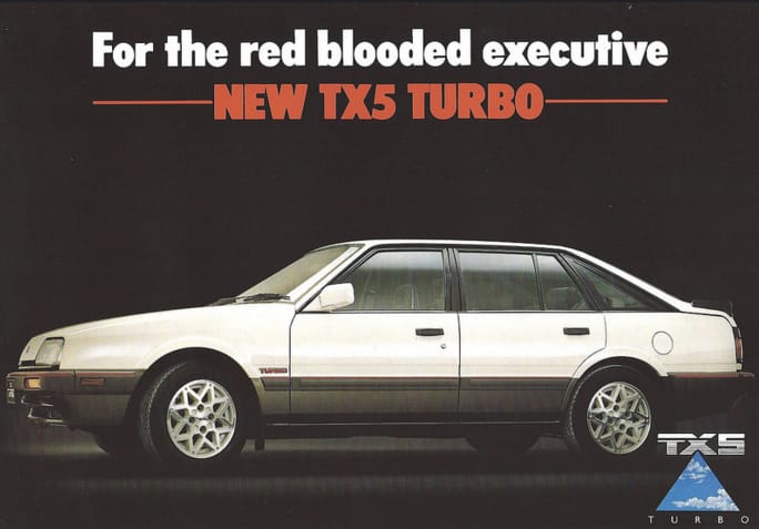 Curbside Capsule: 1985-87 Ford Telstar TX5 Turbo - In High Orbit 5 ford telstar tx5 turbo ad