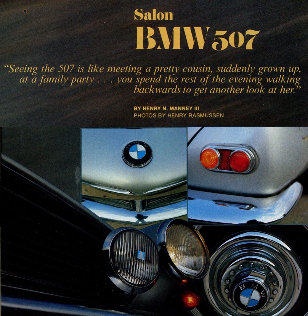 &nbsp; Here’s another one of R&T’s lovely articles, of classic and special cars.
