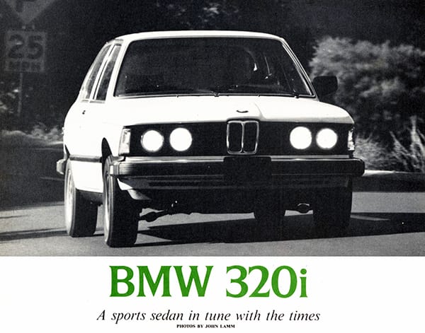 Vintage Road Test: BMW 320i 5-Speed E21 A driver’s machine if anything else.