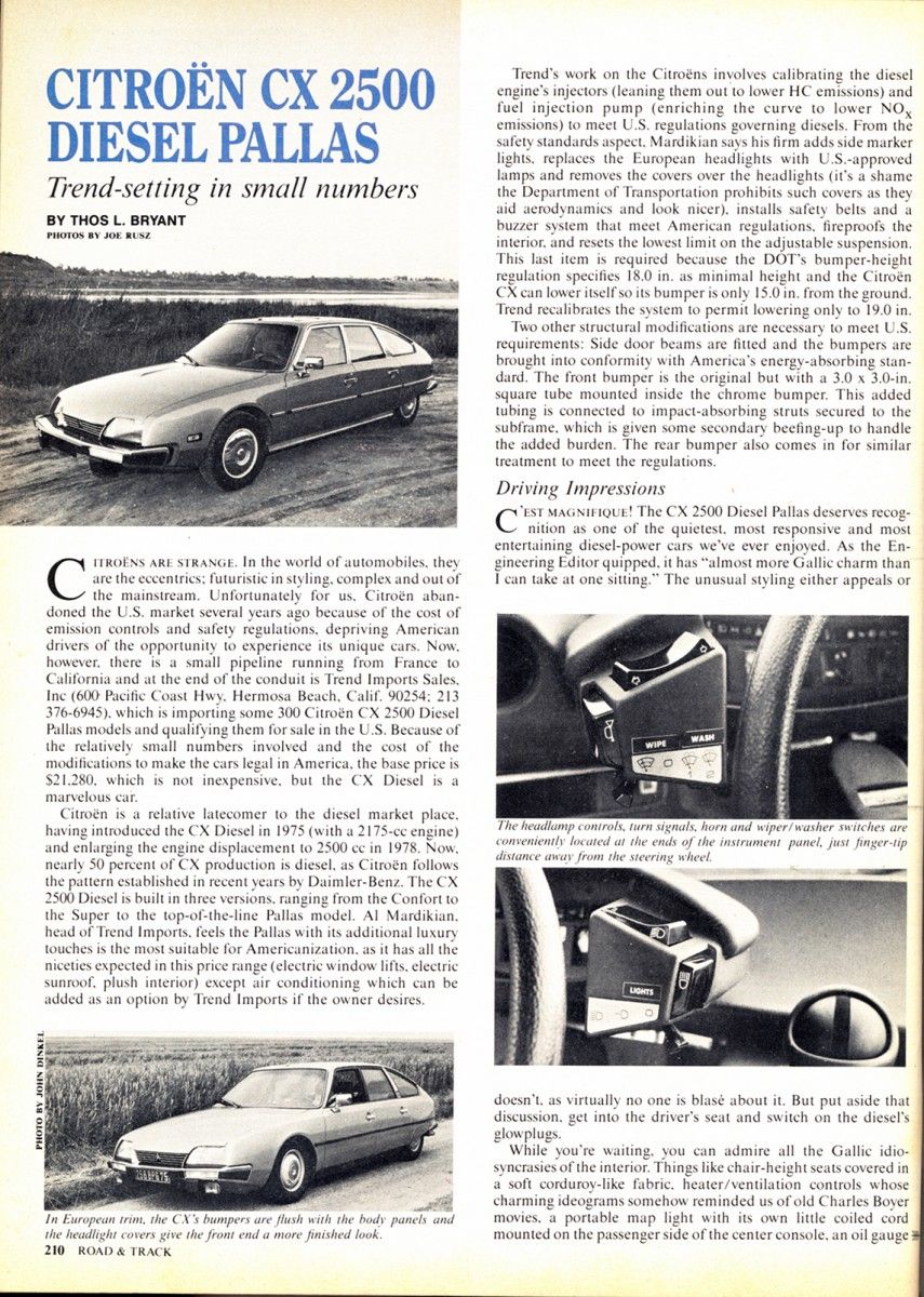 Vintage Review: Citroen CX 2500 Diesel Pallas 2 img527