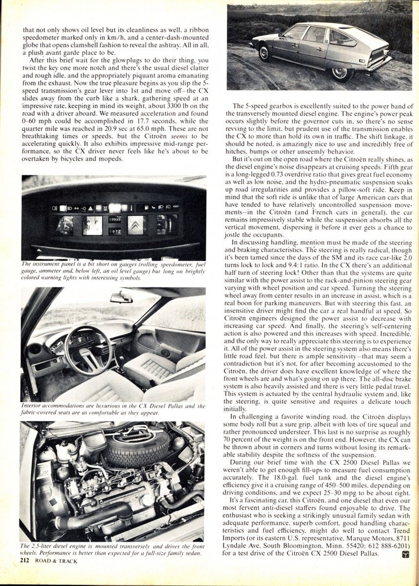 Vintage Review: Citroen CX 2500 Diesel Pallas 3 img528