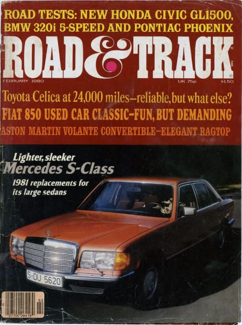 Classic Magazine Ads (And More): Road & Track, February 1980 Continuing with our Ads’ posts after a week’s pause.