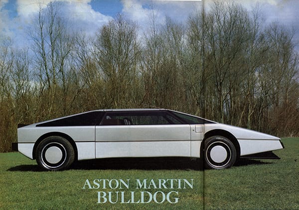 Vintage Review: Aston Martin Bulldog By no means a Curbside Classic, this one-off is interesting and I think, worth a mention.